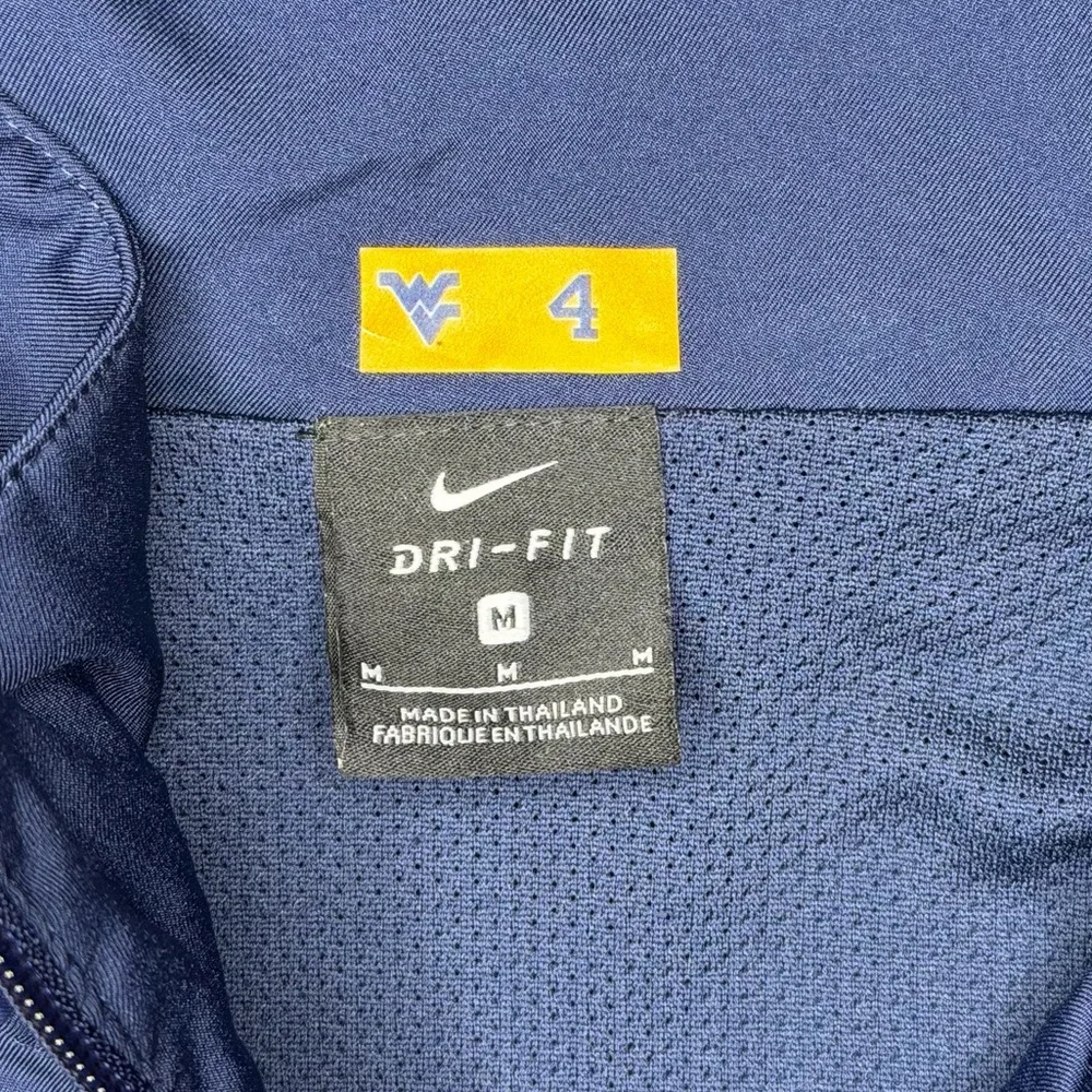 WVU Nike Dri-Fit track jacket